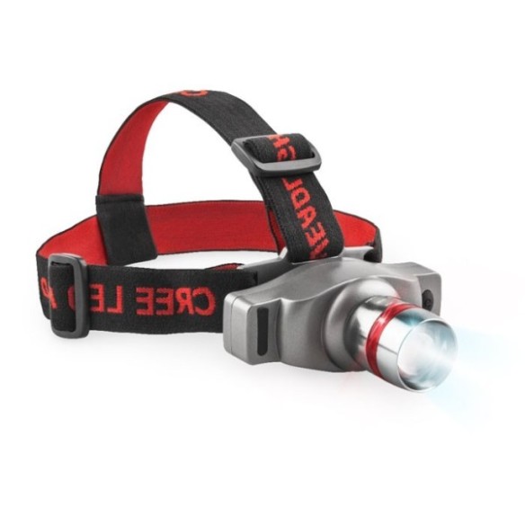 LINTERNA LED FRONTAL RECARGABLE 3W 200LM