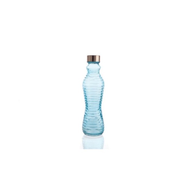 BOTELLA 50 CL AZUL TURQUESA LINE QD