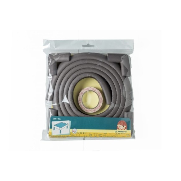 PACK 2MT PROTECTOR ROLLO +4 PROTECTOR ESQUINAS MARRON