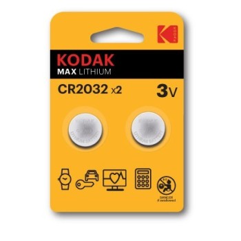 PILA BOTON LITIO KODAK MAX LITHIUM 2032 3V 2U
