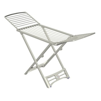 TENDEDERO RESINA SUELO PLEGABLE 20M. DE TENDIDO BLANCO