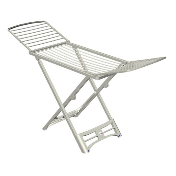 TENDEDERO RESINA SUELO PLEGABLE 20M. DE TENDIDO BLANCO