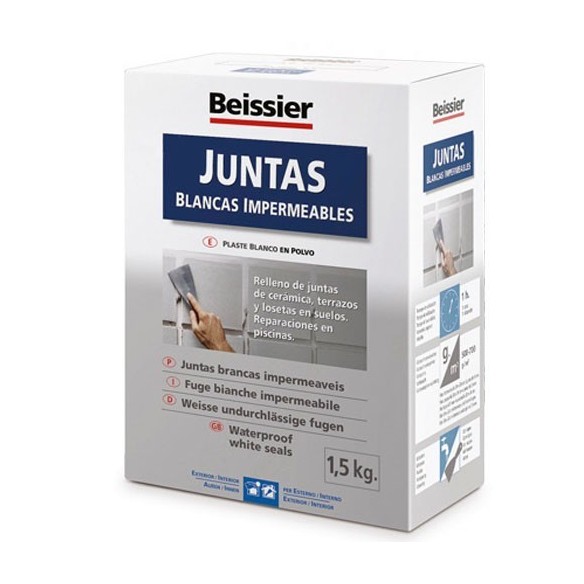 JUNTAS BLANCAS IMPERMEABLES ESTUCHE 1.5KG