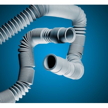 TUBO EXTENSIBLE DESCARGA LAVADORA ESPIROFLEX 19/22MM 0.6 A 2MT