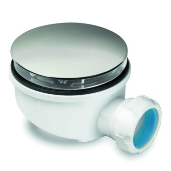 VÁLVULA SIFONICA PLATO DUCHA JIMTEN S-578 Ø 90. 30MM CON BRIDA METÁLICA