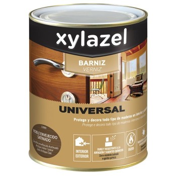 XZ BARNIZ INTERIOR-EXTERIOR CAOBA SATINADO BOTE 750ML