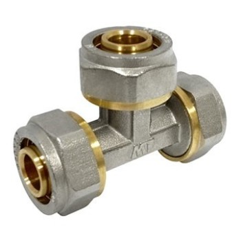 ENLACE COMPRESIÓN T MULTICAPA DN16