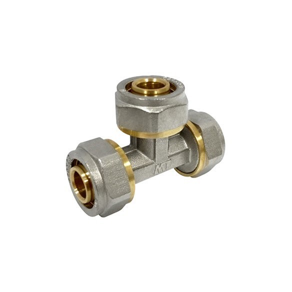 ENLACE COMPRESIÓN T MULTICAPA DN20