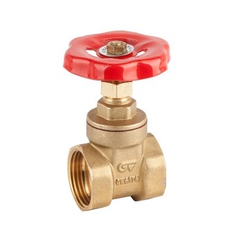 VÁLVULA DE COMPUERTA LATÓN HH 3/4  PN-10