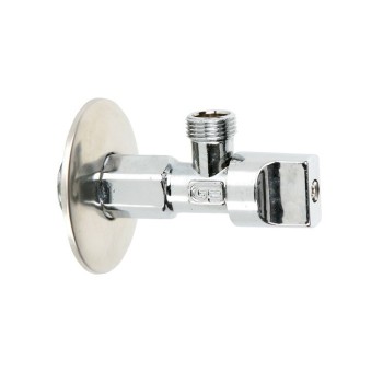 VÁLVULA DE ESCUADRA LATÓN ISIS MM 1/2X3/8  PN10 CIERRE EXCENTRICO