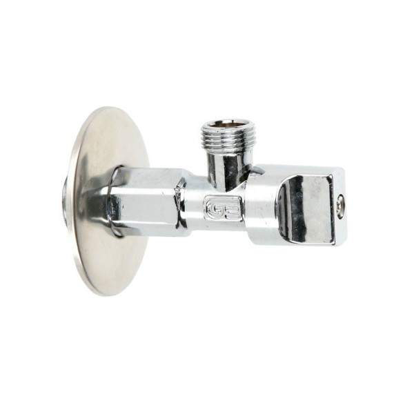 VÁLVULA DE ESCUADRA LATÓN ISIS MM 1/2X3/8  PN10 CIERRE EXCENTRICO