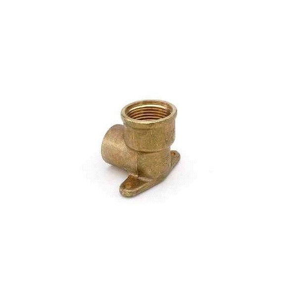 CODO MIXTO MURAL LATON ROSCA HEMBRA COBRE 472G 22MM X 3/4