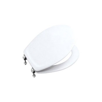 ASIENTO LACADO ROCA BISAGRAS ACERO VICTORIA BLCO.