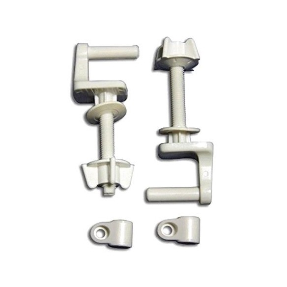 KIT BISAGRAS ASIENTO WC VICTORIA ACETÁLICAS