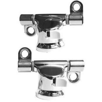 KIT BISAGRAS ASIENTO WC DAMA Y SENSO ACERO INOX