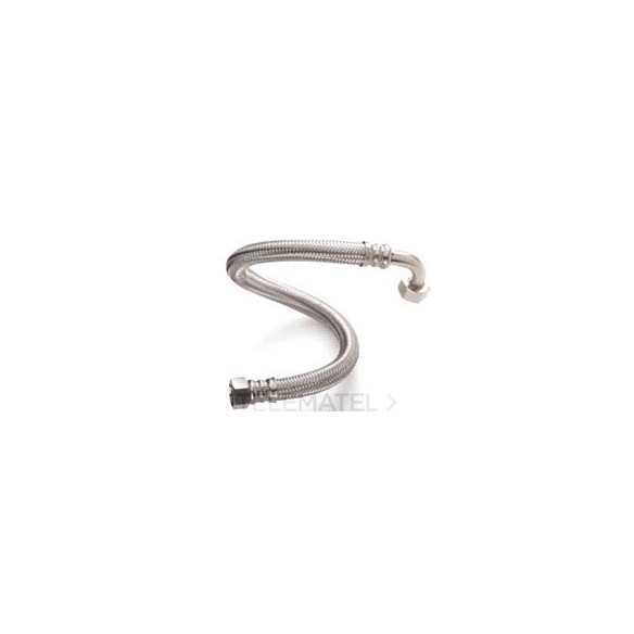 FLEXIBLE AGUA SUPERMG 1212-300 MH 1/2  30CMS 10BAR REFORZADO ACERO INOX