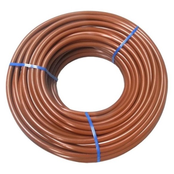 MICROTUBO GOTEO MARRON PE-32 6.5 X 4.5 15 MTS