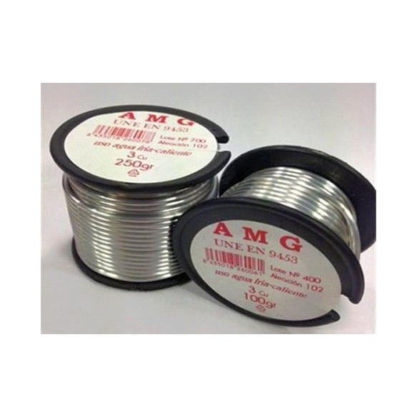 HILO DE SOLDAR SN/PB 3.5% Ø2MM 100 GRS. ALEACIÓN 102