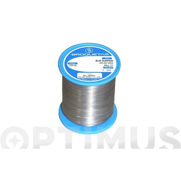 HILO DE SOLDAR BROFIL 60SN/40PB Ø1MM 25G CON FLUX