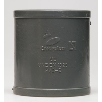 ENLACE RECTO PVC EVACUACION CREARPLAST 40 MM
