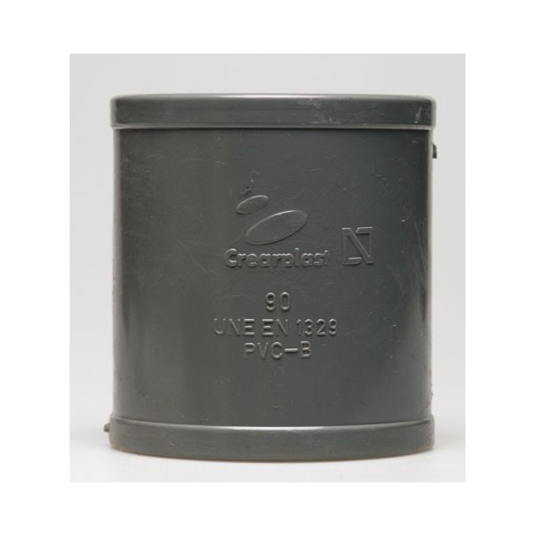 ENLACE RECTO PVC EVACUACION CREARPLAST 40 MM