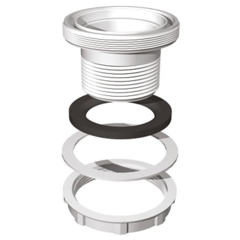 PIEZAS CONEXION BASE COMPLETA CISTERNA A TAZA WC TIPO ROCA H&H