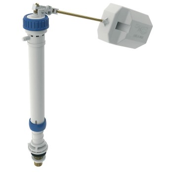 GRIFO FLOTADOR ALIMENTACION INFERIOR H&H ANA CON BOYA Y CASQUILLO LATON 3/8