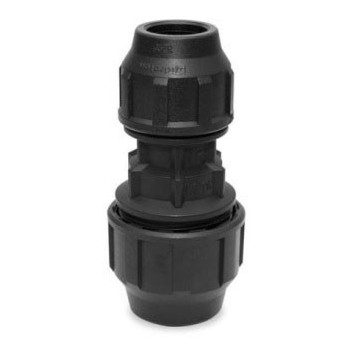 ENLACE HIDROTEN RECTO REDUCIDO PP PARA PE Ø 32 A 25MM