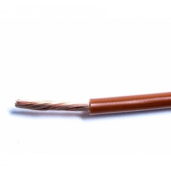 CABLE CONEXION H07Z1-K (AS) 1.5 MM2 MARRON