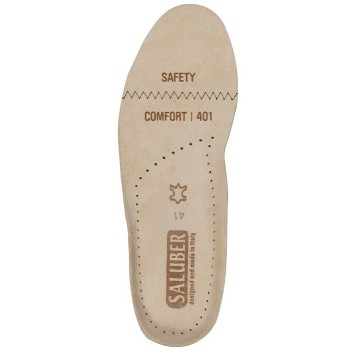 PLANTILLA ISSA CONFORT ANATOMICA O5 CUERO MARRON T- 41