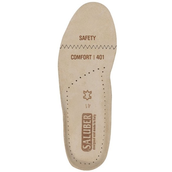 PLANTILLA ISSA CONFORT ANATOMICA O10 CUERO MARRON T- 46