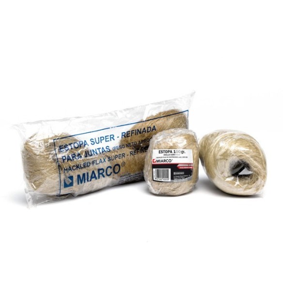 ESTOPA SUPER-REFINADA MIARCO MADEJA 200g