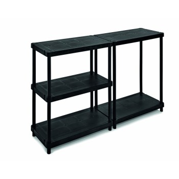 ESTANTERIA 4080/5C JOBGAR RESINA MARRON OSCURO 5 BALDAS