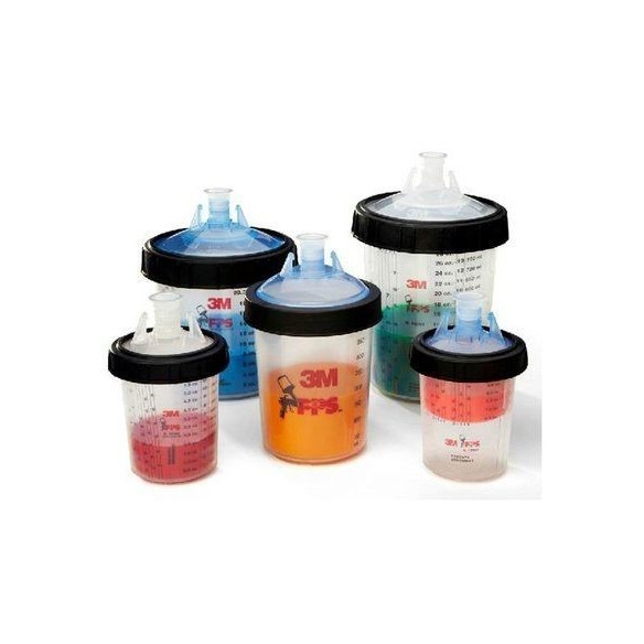 KITS DE TAPAS Y VASOS DESECHABLES 3M PPS PN16024