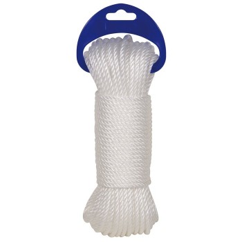 CUERDA CABLEADA PE 4C MADEJA POLIETILENO Ø 5 MM BLANCO 10 M