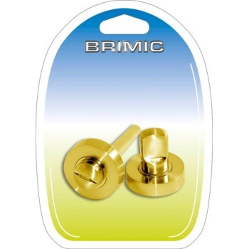 MULETILLA MANILLA MICEL CON ROSETA 35 MM LATON SATINADO