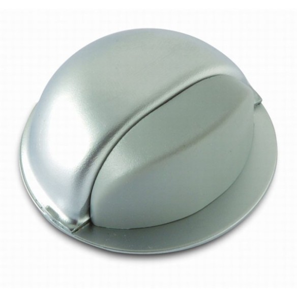 TOPE PUERTA ADHESIVO ACERO CROMADO