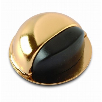 TOPE PUERTA ADHESIVO ACERO DORADO