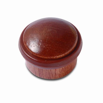 TOPE PUERTA CILINDRICO MADERA COLOR SAPELI