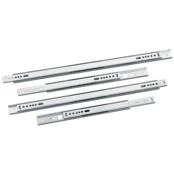 GUIA CAJON 278X27MM ACERO ZINCADO JUEGO