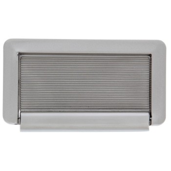 TIRADOR 72X40MM CROMO MATE