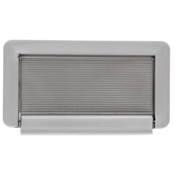 TIRADOR 72X40MM CROMO MATE