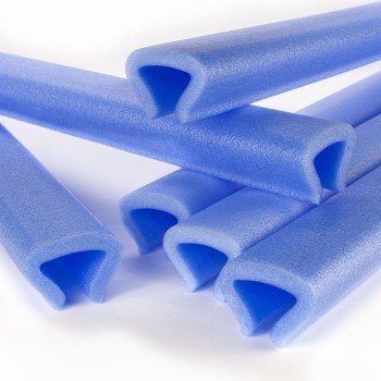 CANTONERA ESPUMA TIPO U45 AZUL 1M