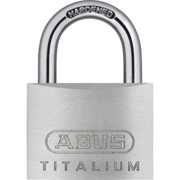 CANDADO ABUS TITALIUM ARCO NORMAL 15 MM EXTERIORES ALUMINIO