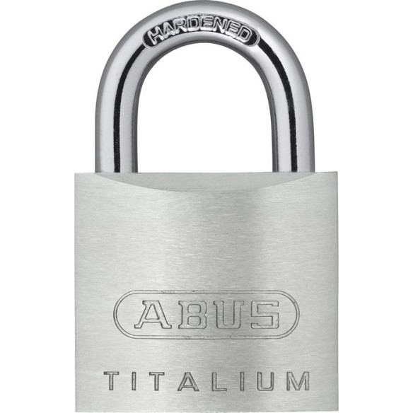 CANDADO ABUS TITALIUM ARCO NORMAL 30 MM EXTERIORES ALUMINIO