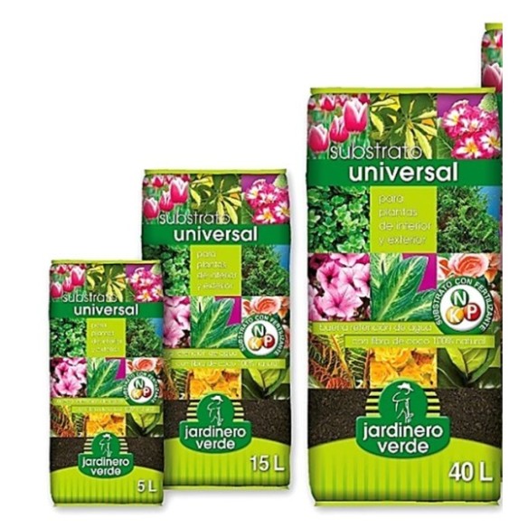 SUBSTRATO UNIVERSAL JARDINERO VERDE 5L