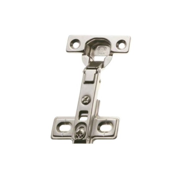 BISAGRA DE CAZOLETA SUPER/ACODADA 110º Ø26MM NIQUEL 2 UDS