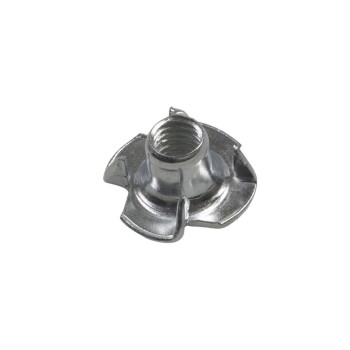 TUERCA CON PUAS M6 Ø15X8MM ACERO ZINCADO 4 UDS