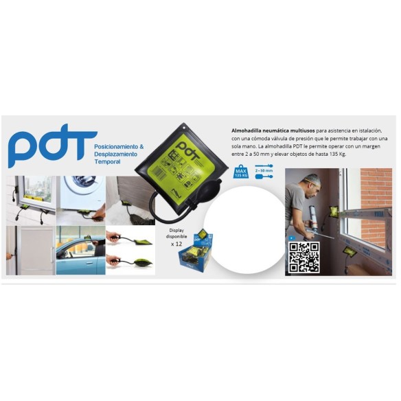 ALMOHADILLA NIVELADORA NOVATOOLS 15X17CM