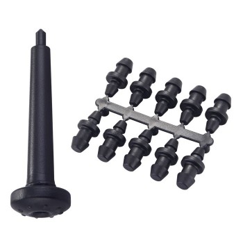 PERFORADOR CON 10 TAPONES ALTADEX ABS 4MM + 10 TAPONES Ø 4 MM